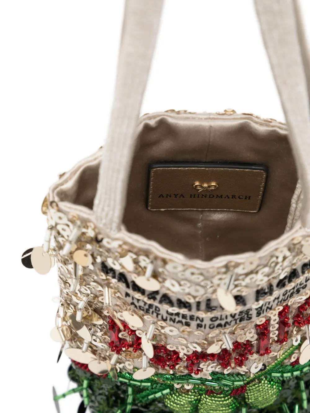 Anya Hindmarch Embellished Mini Bag In Multi