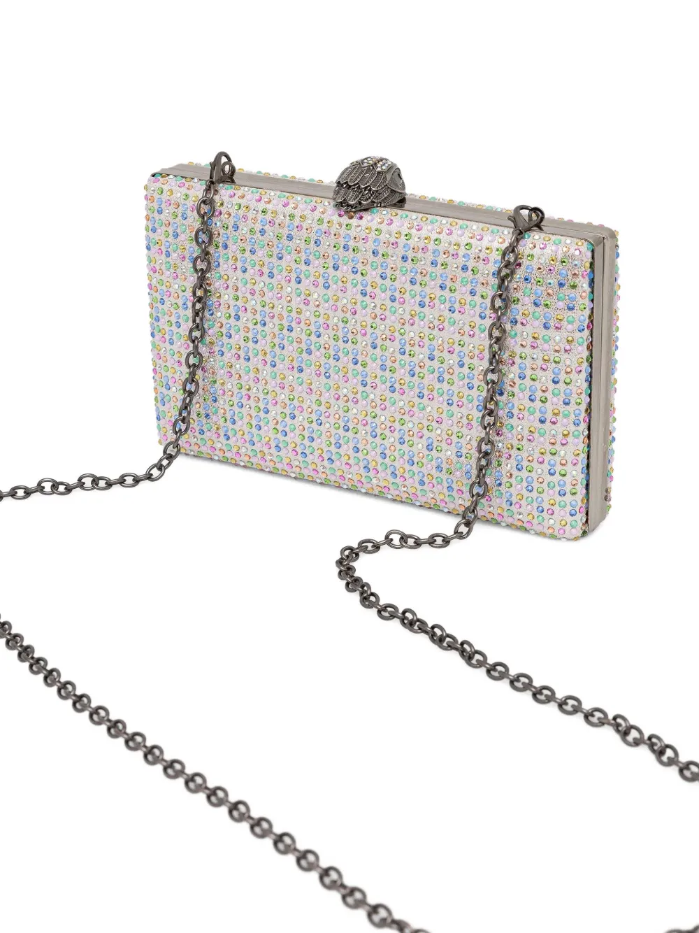 Kurt Geiger London Verfraaide mini-tas met ketting - Beige