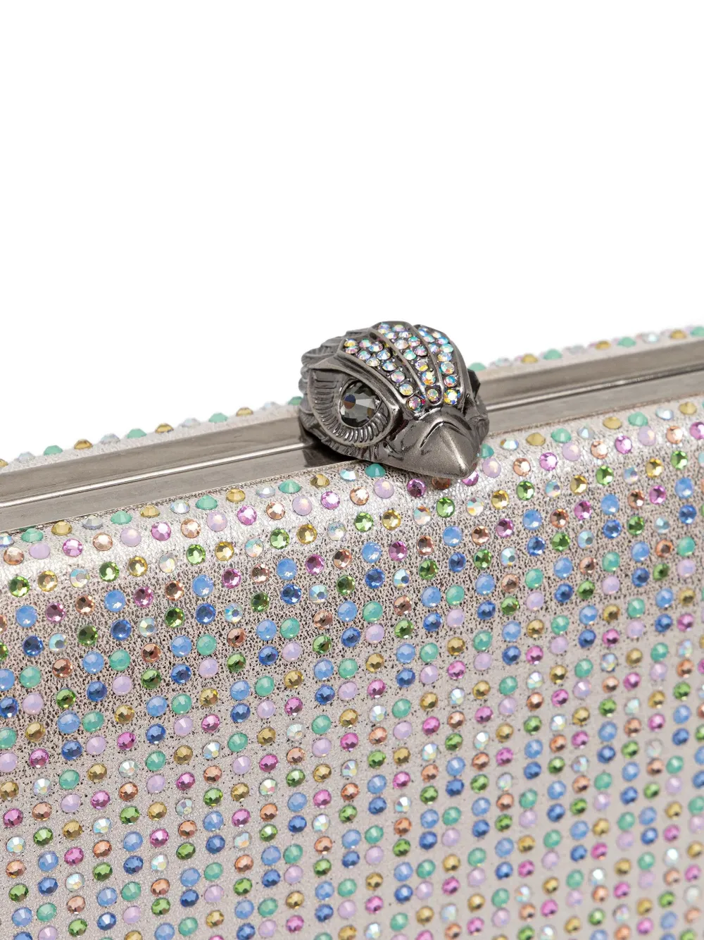 Kurt Geiger London Verfraaide mini-tas met ketting Beige