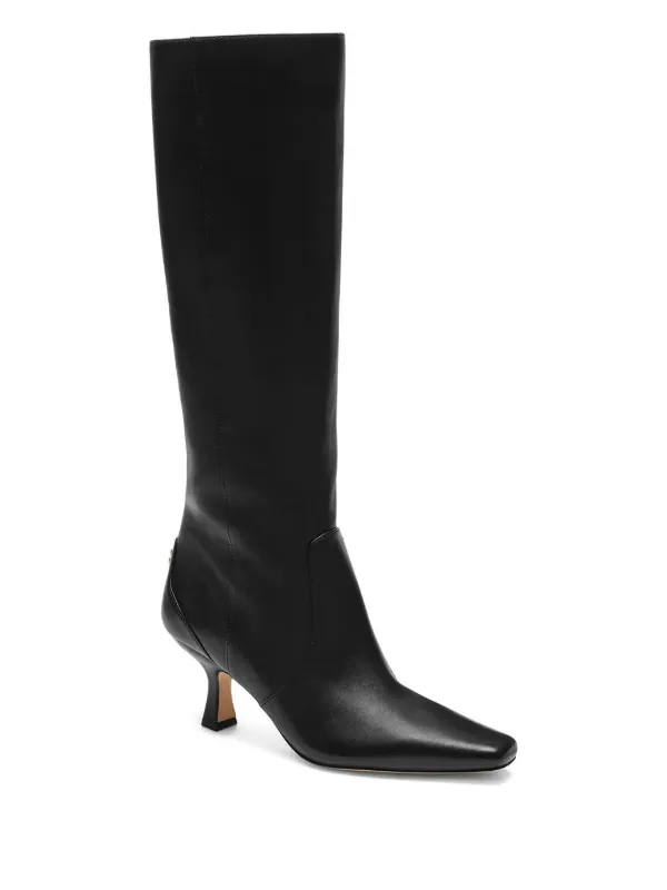 Coach Leather knee-high Boots Black FARFETCH GE