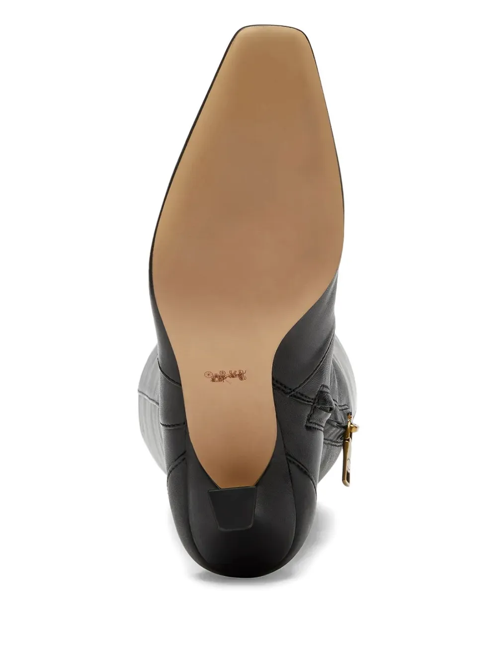 Coach Leren laarzen Zwart