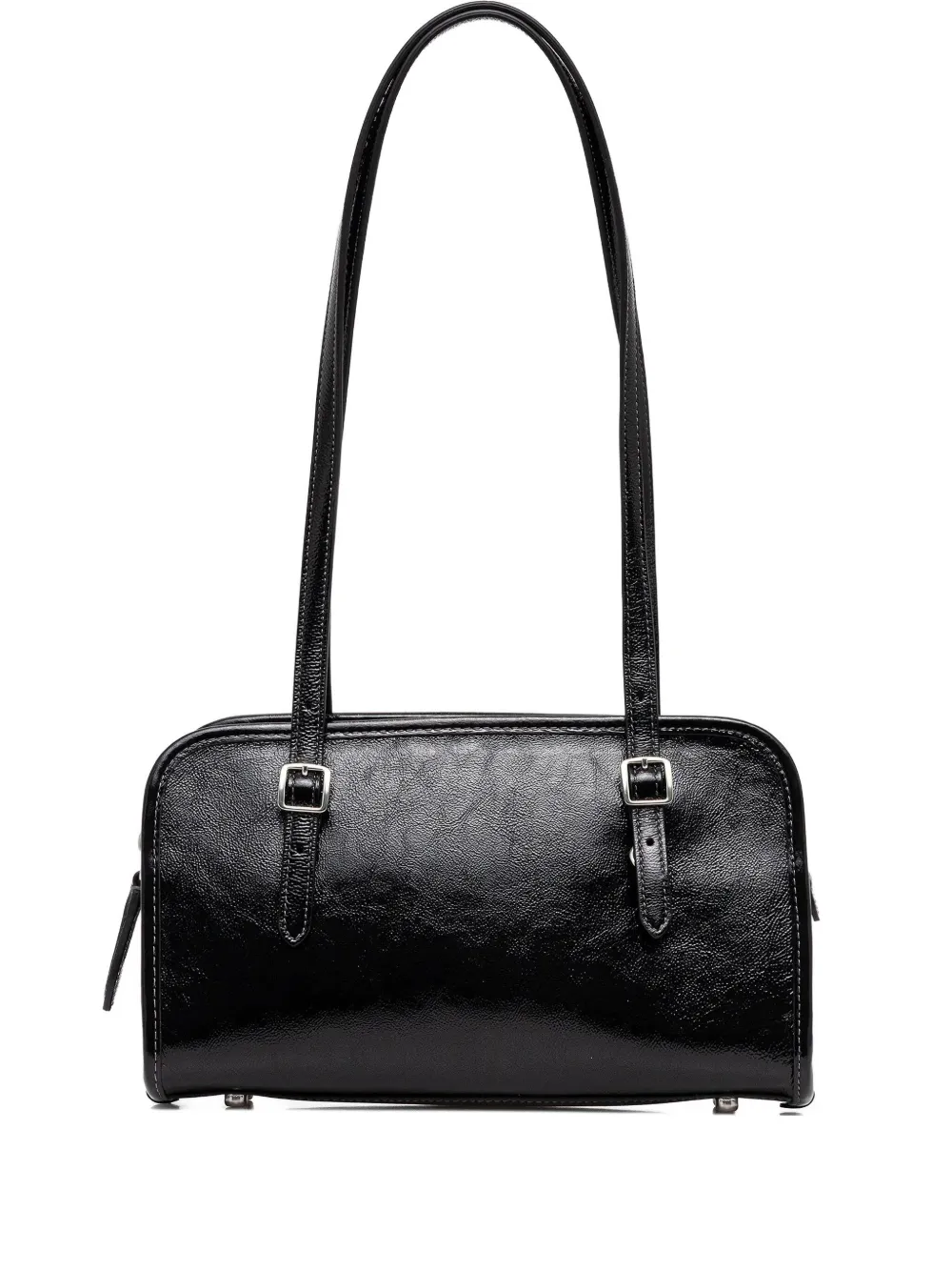 Coach Leather Tote Bag In Black