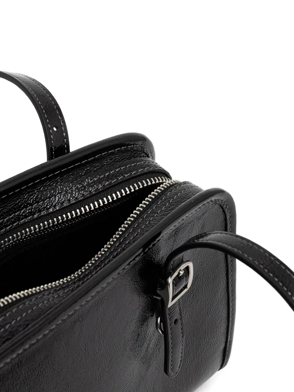 Coach Leather Tote Bag In Black