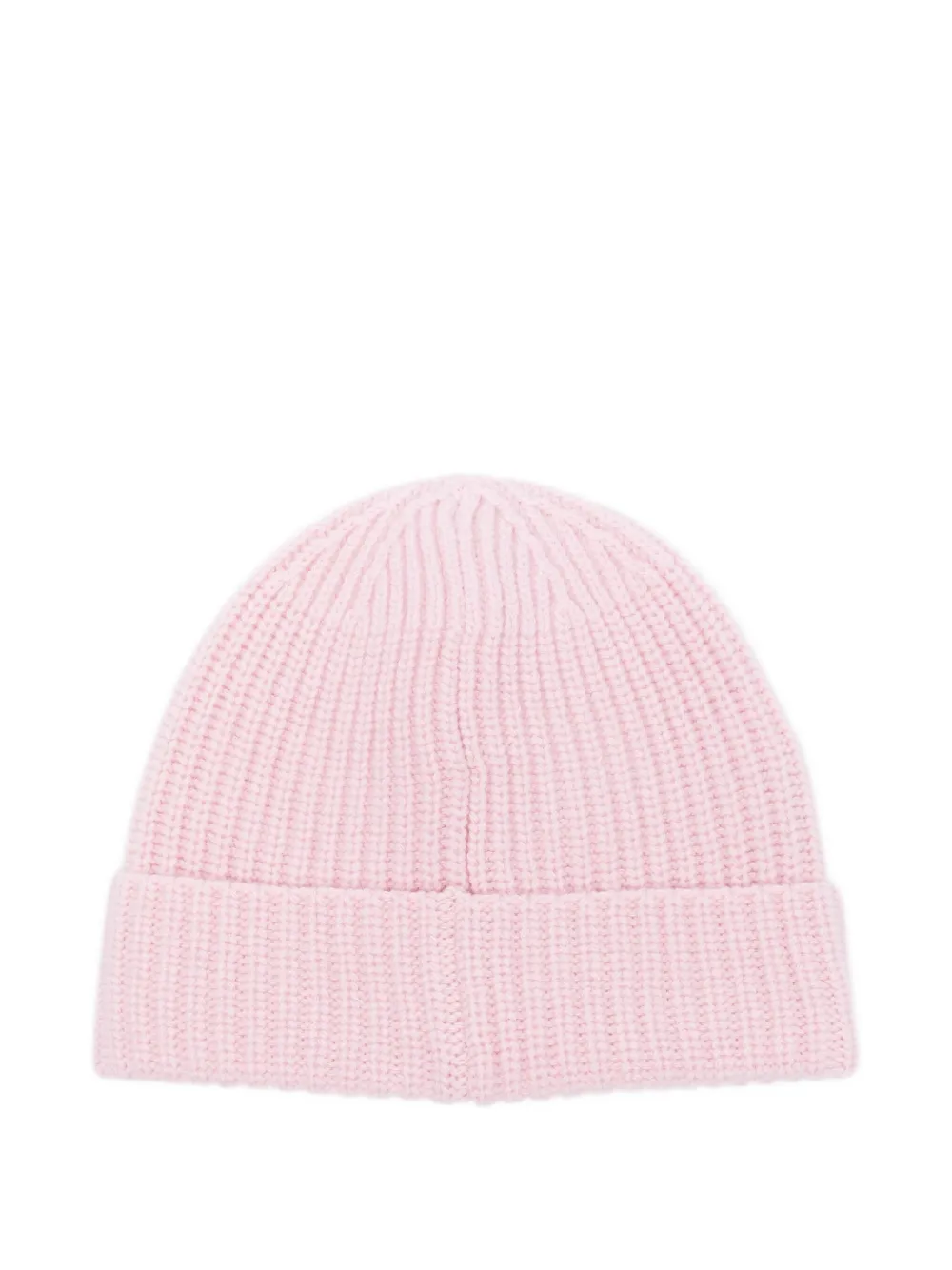Stone Island logo-patch beanie - Roze