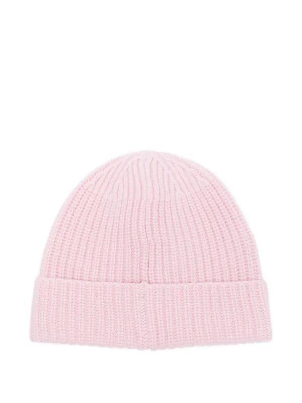 Stone Island ロゴパッチ ビーニー | ピンク | FARFETCH JP