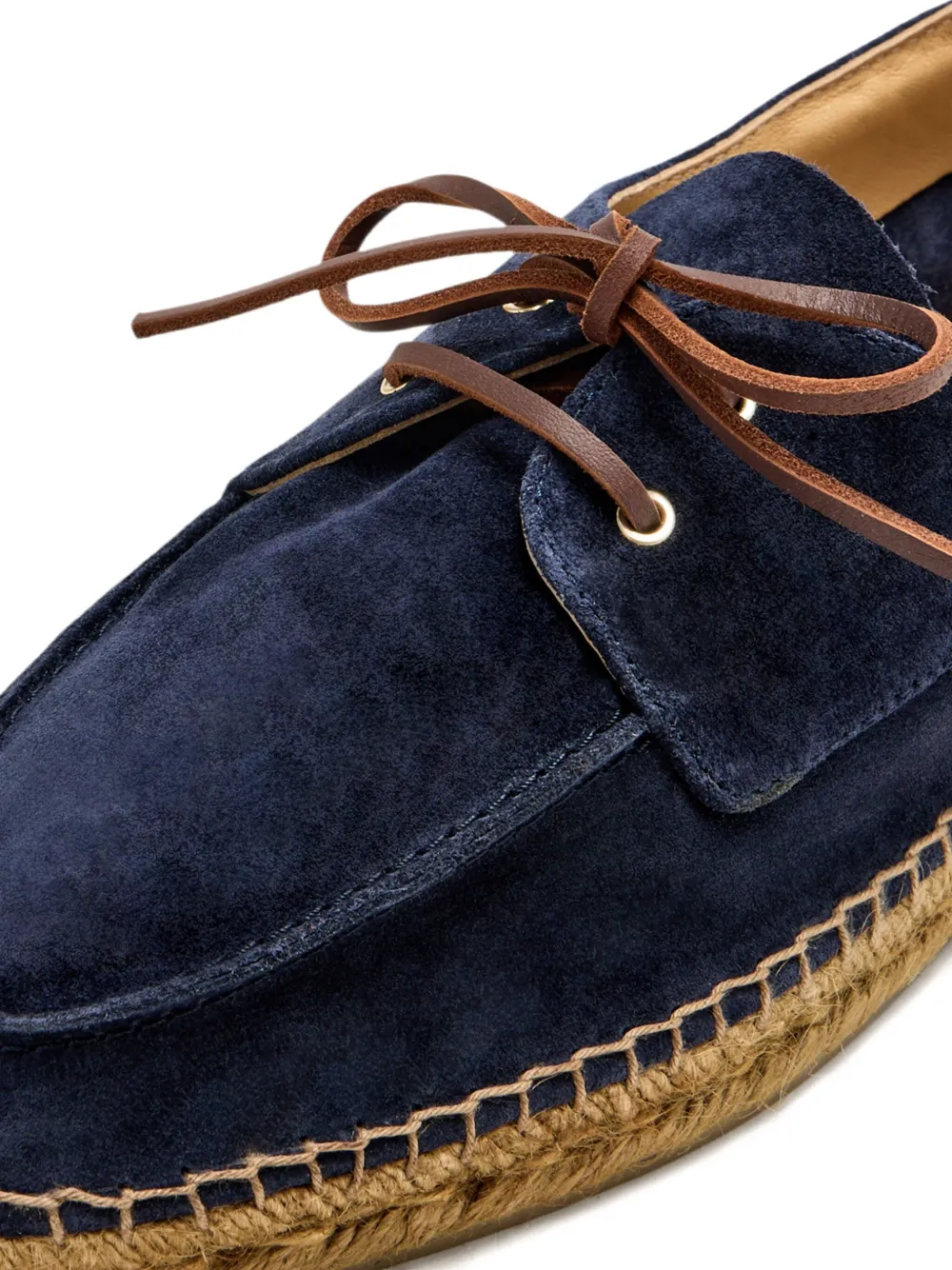 Castañer suede lace-up espadrilles Blue