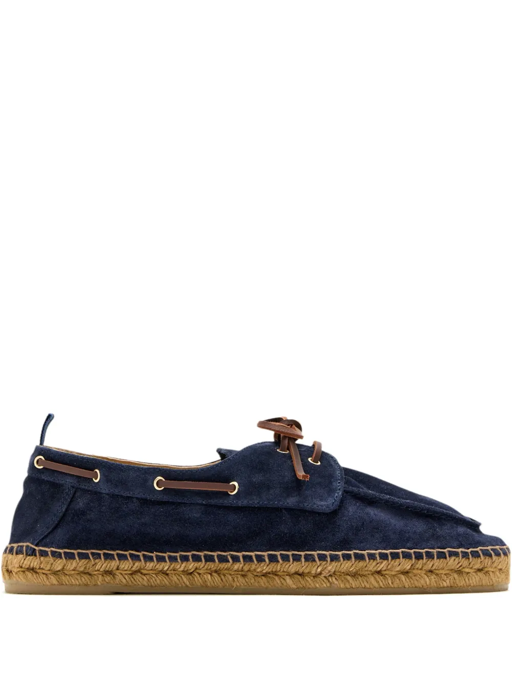 Castañer suede lace-up espadrilles Blue
