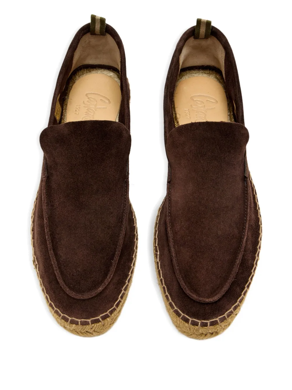 Castañer suede slip-on espadrilles - Bruin