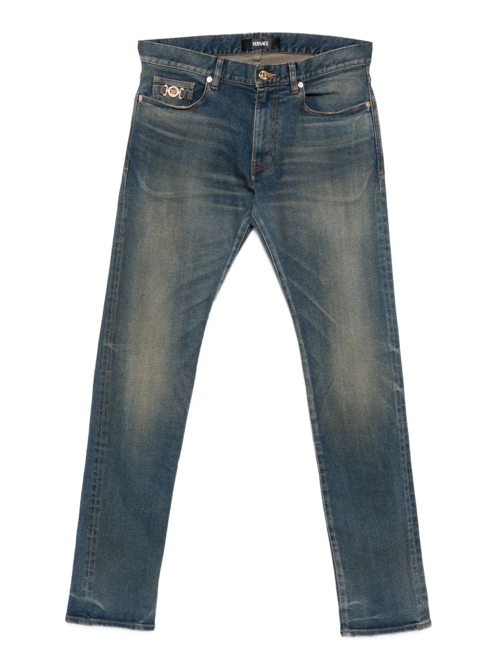 Versace Medusa jeans Blauw
