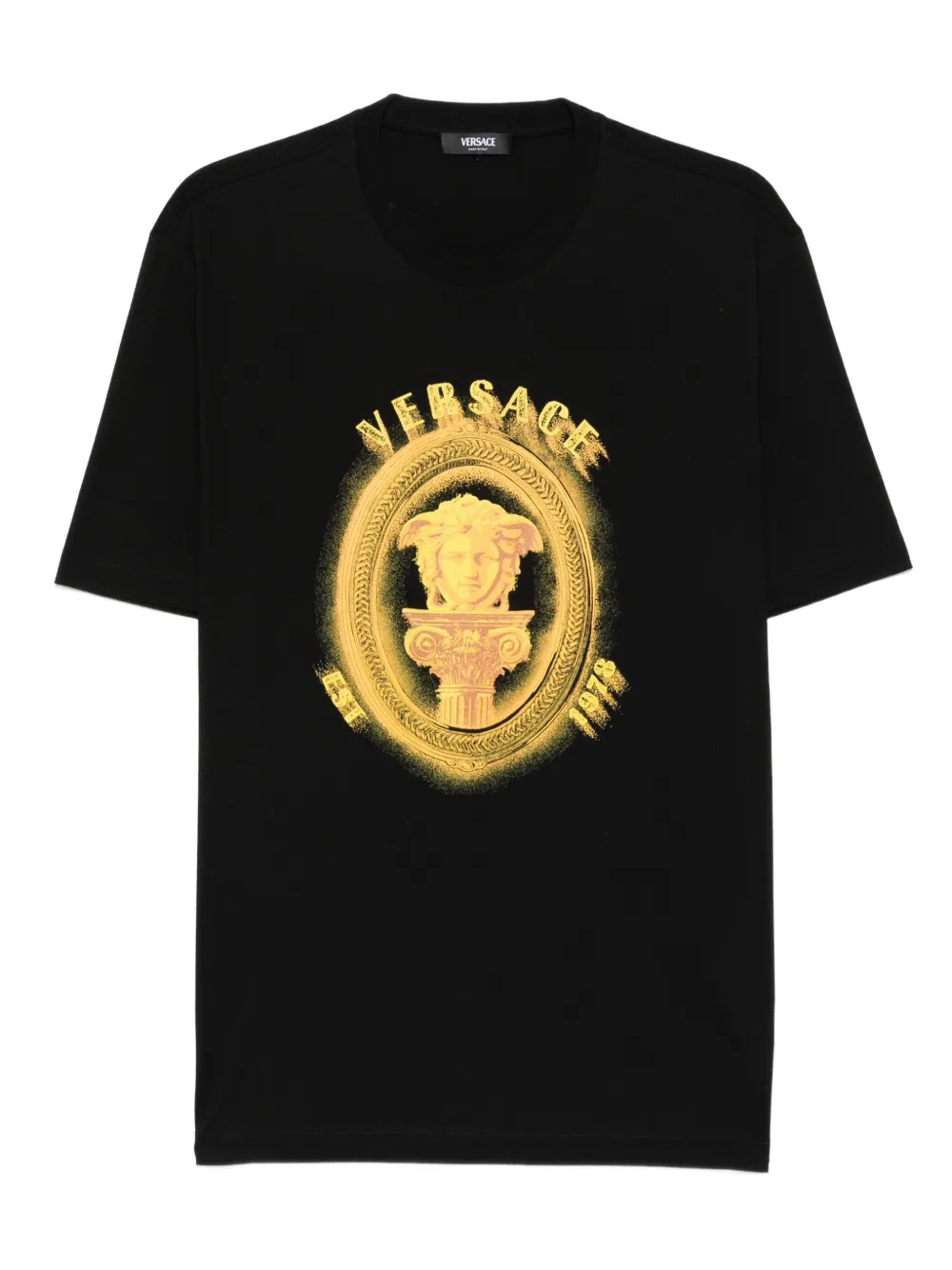 Versace Medusa T-shirt Zwart