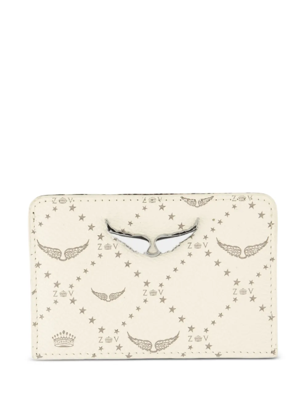 Zadig&Voltaire ZV Pass monogram card case | Neutrals | Image 1