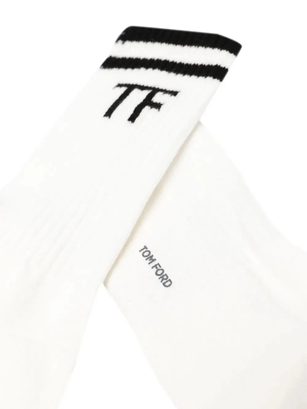 TOM FORD monogram jacquard socks Zwart