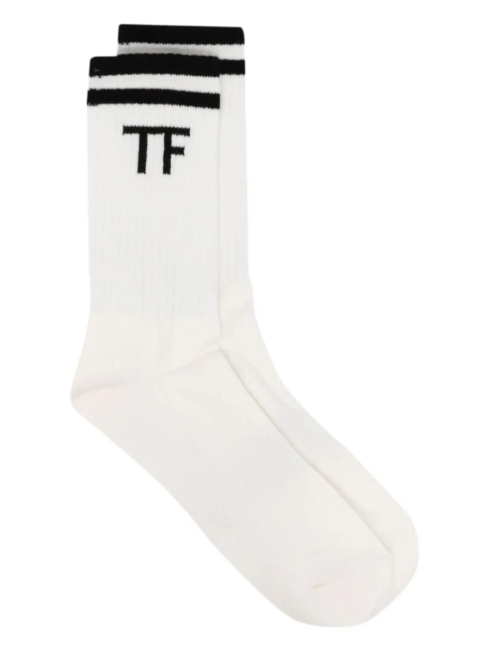 TOM FORD monogram jacquard socks Zwart