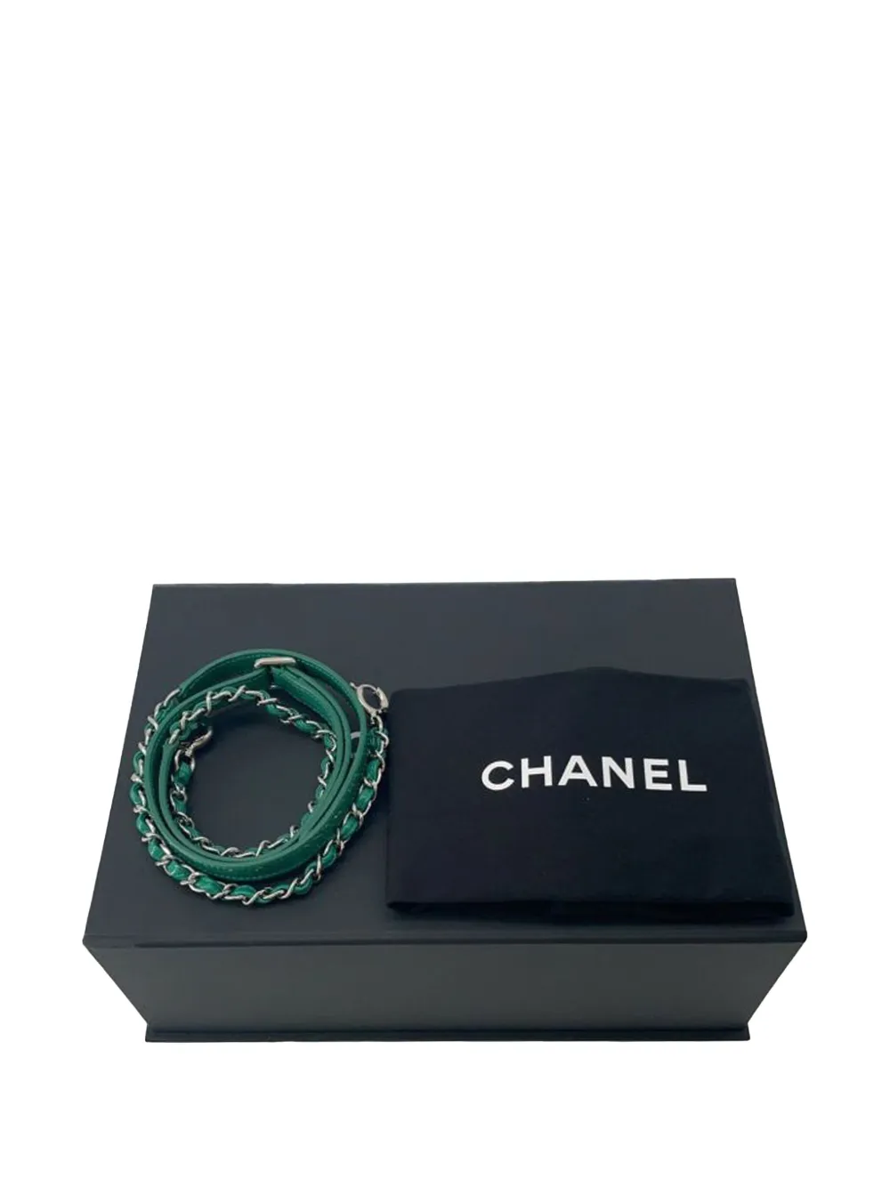CHANEL Pre-Owned 2018-2019 Patent Round As Earth Bag satchel | Pre-Owned | Image 2