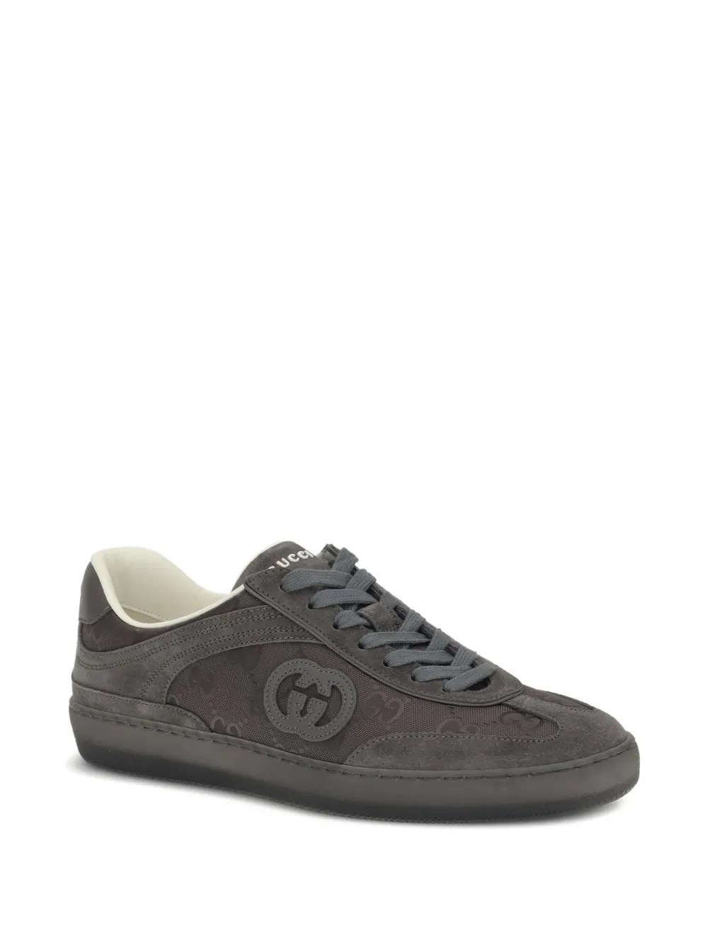 Gucci G75 suede sneakers Grey