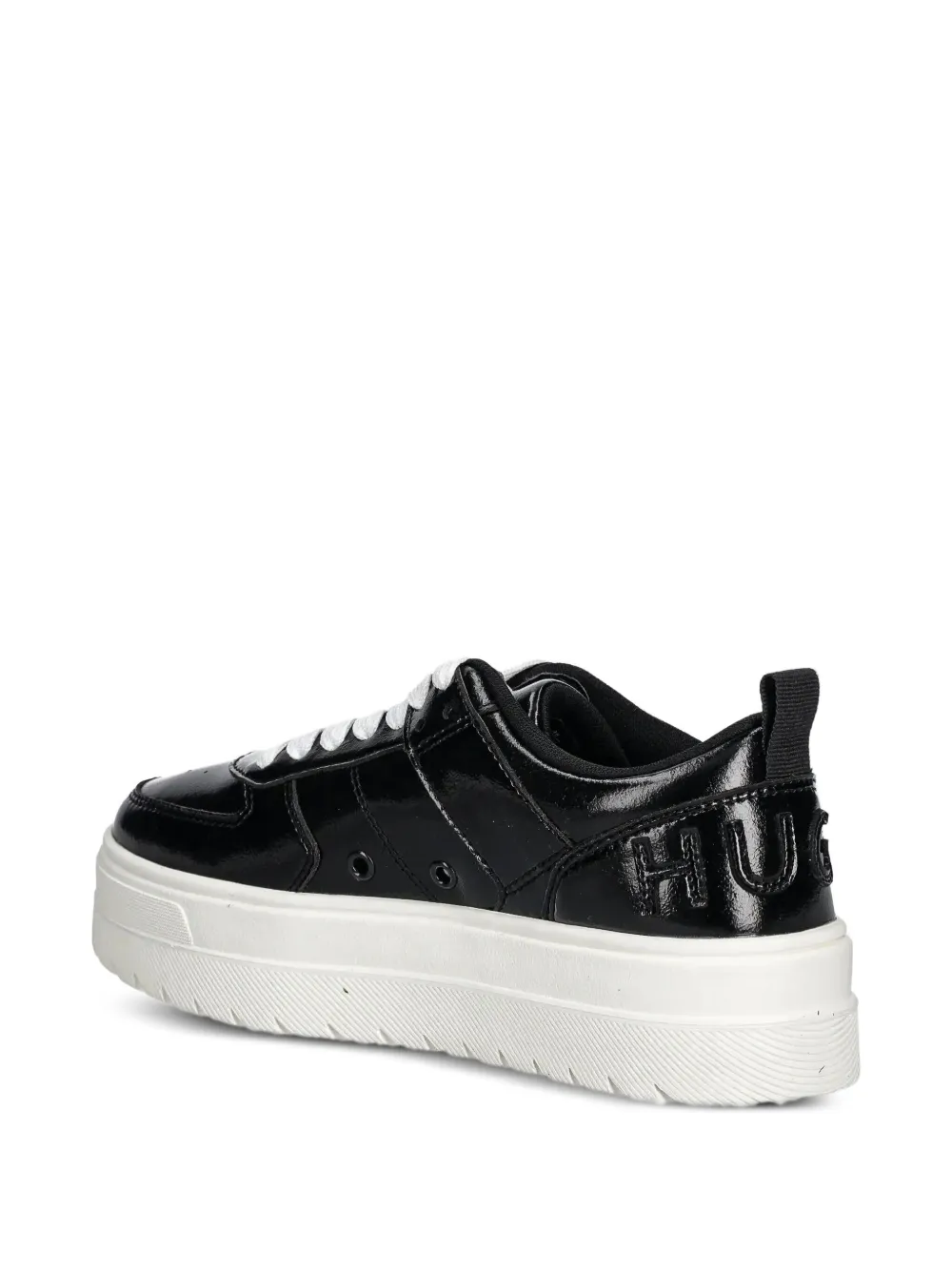 HUGO debossed-logo sneakers Black