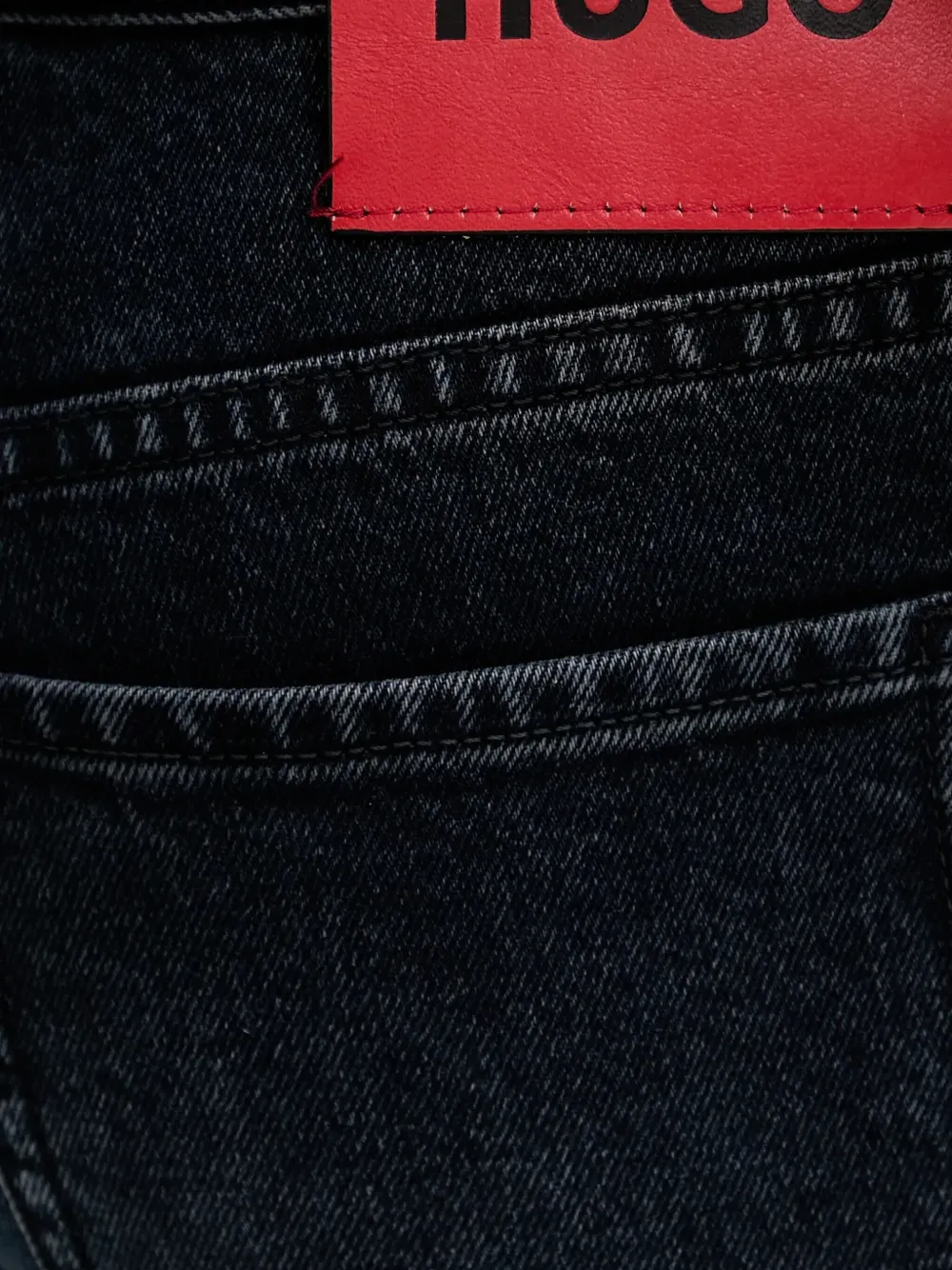 HUGO Stretch-katoenen jeans Blauw