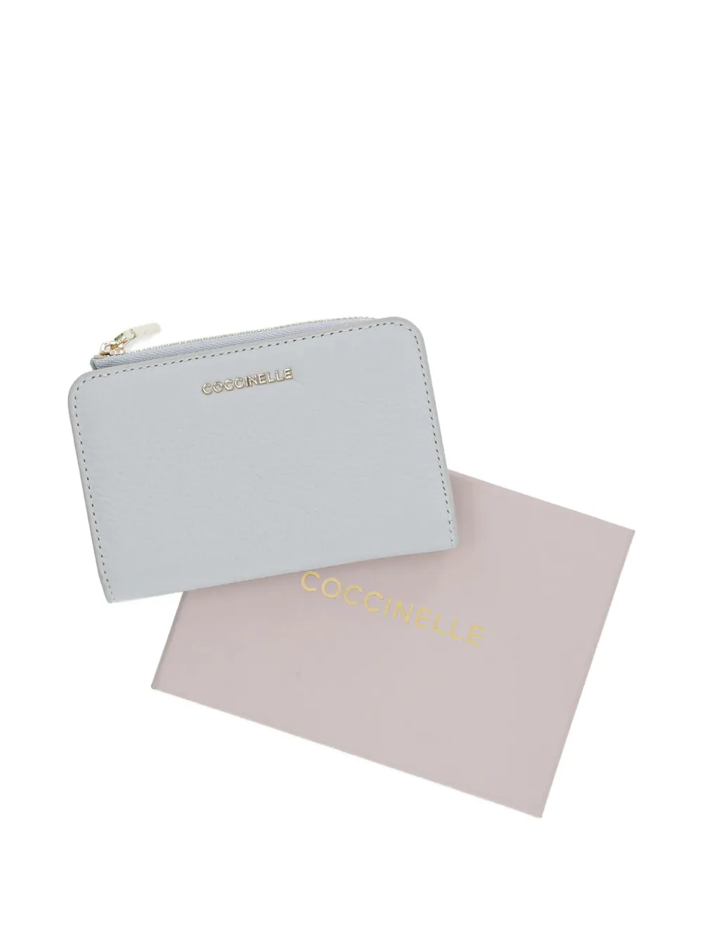 Coccinelle Zip-up Wallet In White