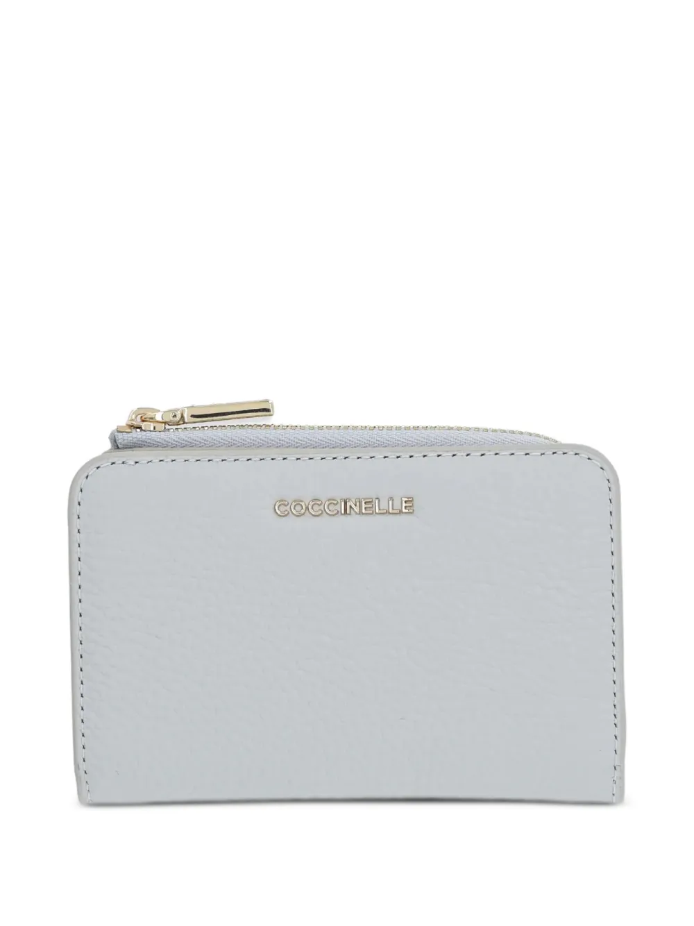 Coccinelle zip-up wallet - Bianco