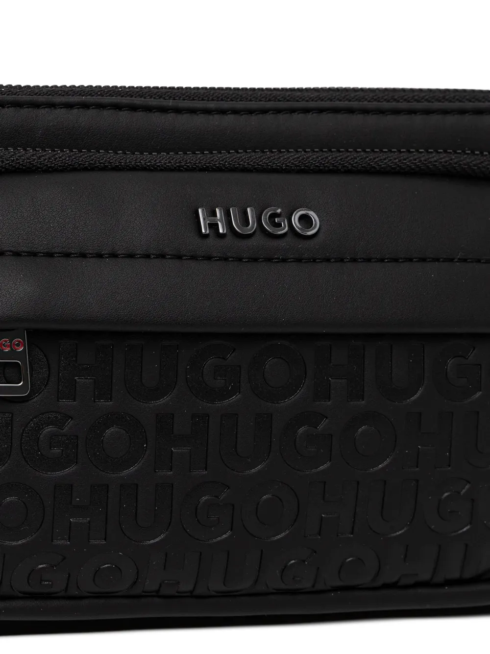 HUGO Heuptas met logoplakkaat Zwart