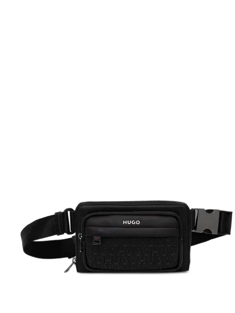 HUGO logo-plaque belt bag