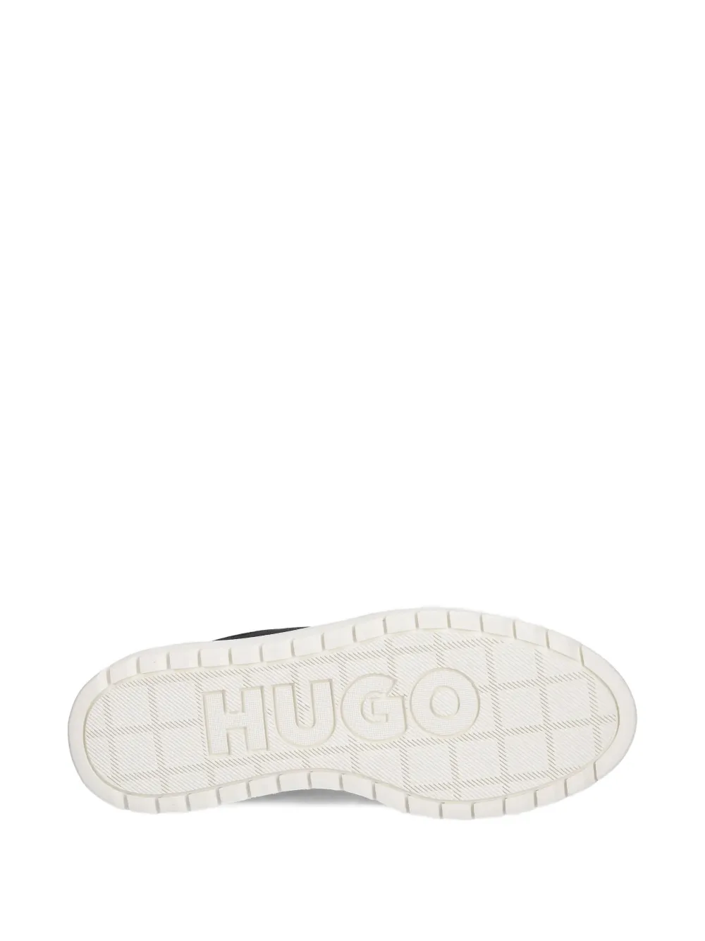 Hugo Boss Lace-up Platform Sneakers In Black