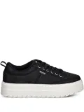 HUGO lace-up platform sneakers - Black