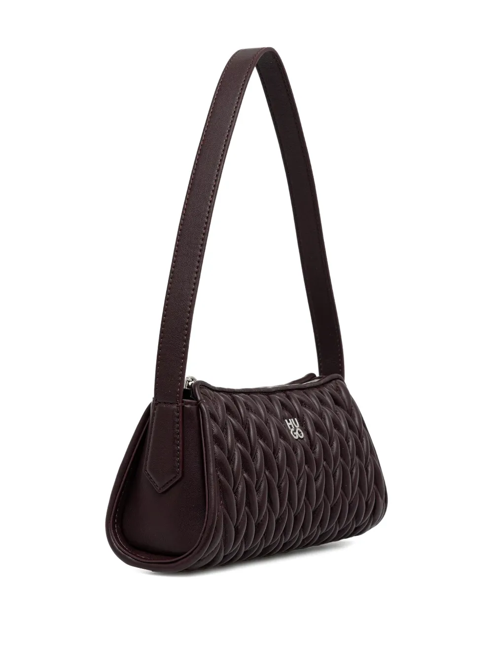 Hugo Boss Logo-plaque Tote Bag In Brown