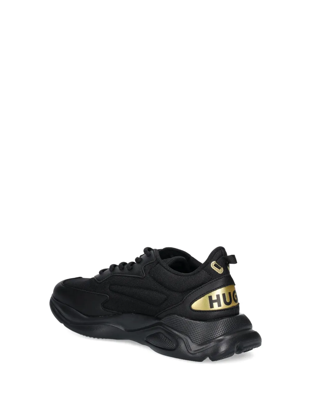 HUGO Leon logo-detail chunky sneakers Black