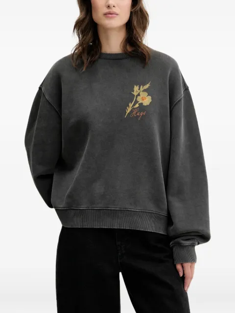 HUGO flowers-print sweatshirt