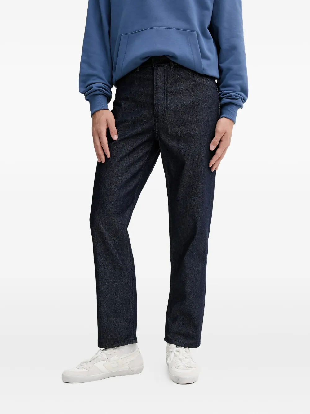 HUGO Jeans met logopatch Blauw