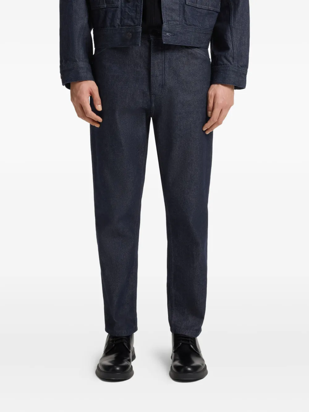 HUGO Jeans met logopatch Blauw