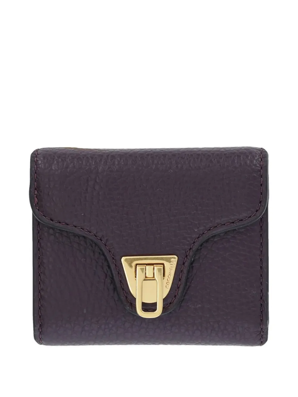 Coccinelle Beat Soft Leather Wallet In Purple