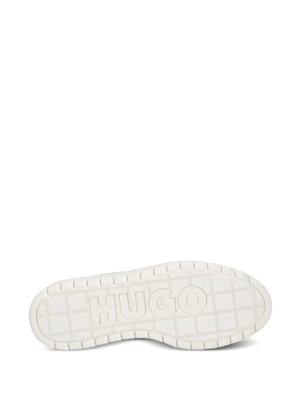 Hugo Boss Logo-embellished Platform Sneakers In Neutral