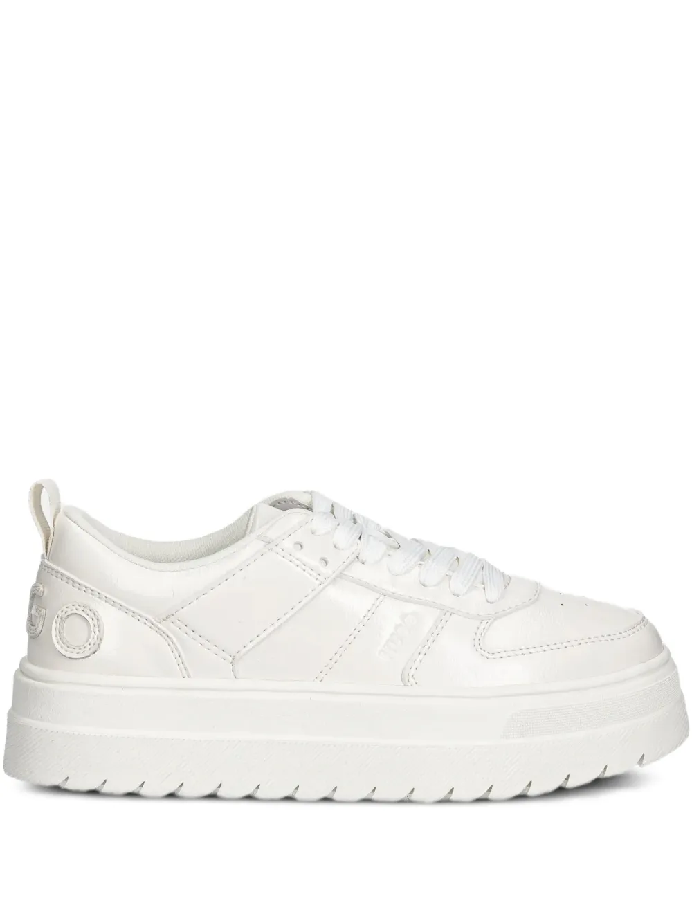 HUGO logo-patch sneakers White