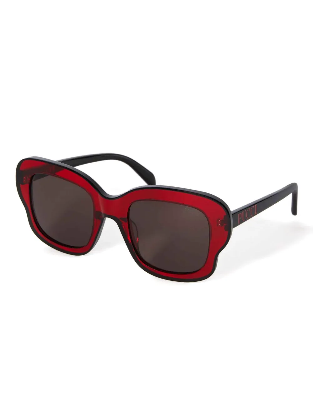 PUCCI square-frame sunglasses - Rood