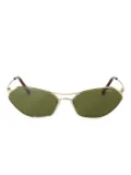 PUCCI geometric sunglasses - Gold