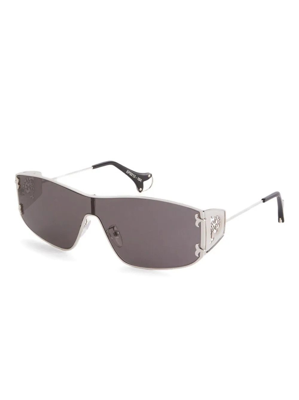 PUCCI logo-detail geometric sunglasses - Zilver
