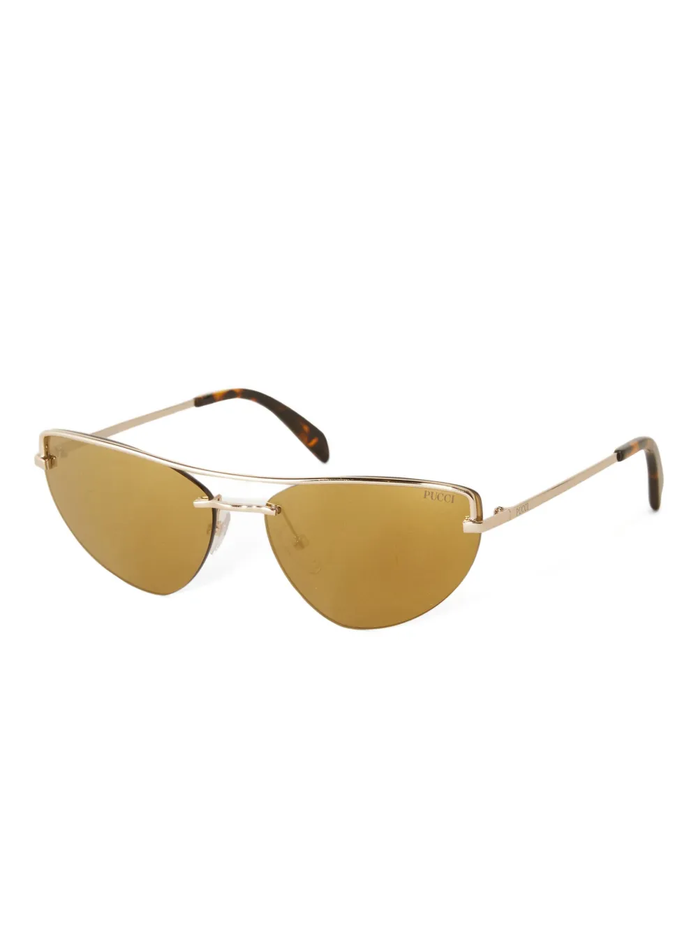 PUCCI cat-eye sunglasses - Goud