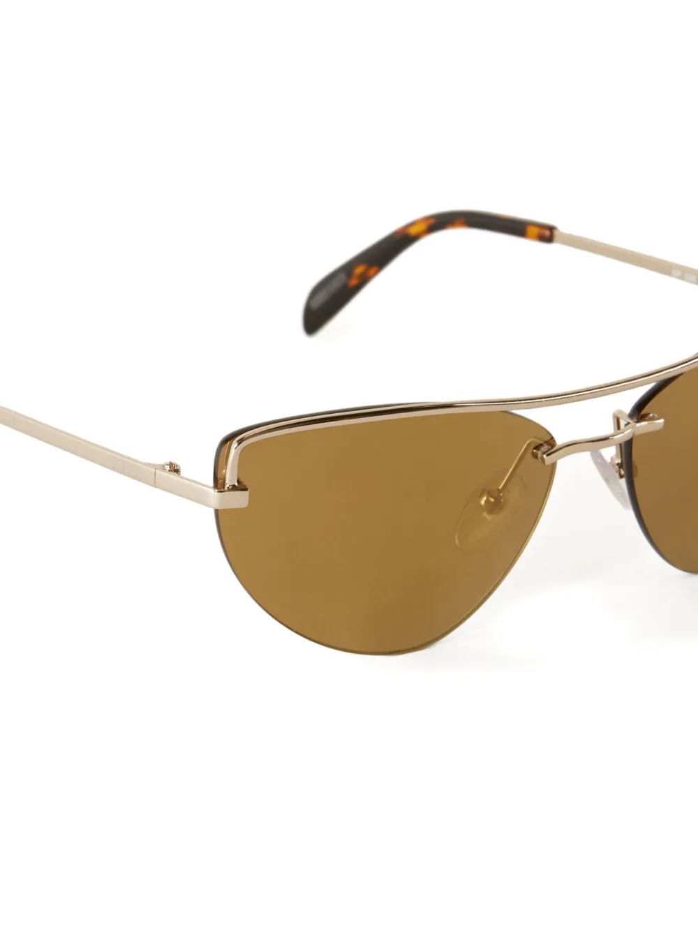 PUCCI Zonnebril met cat-eye montuur Goud
