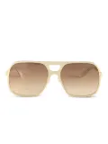 PUCCI pilot-frame sunglasses - Neutrals