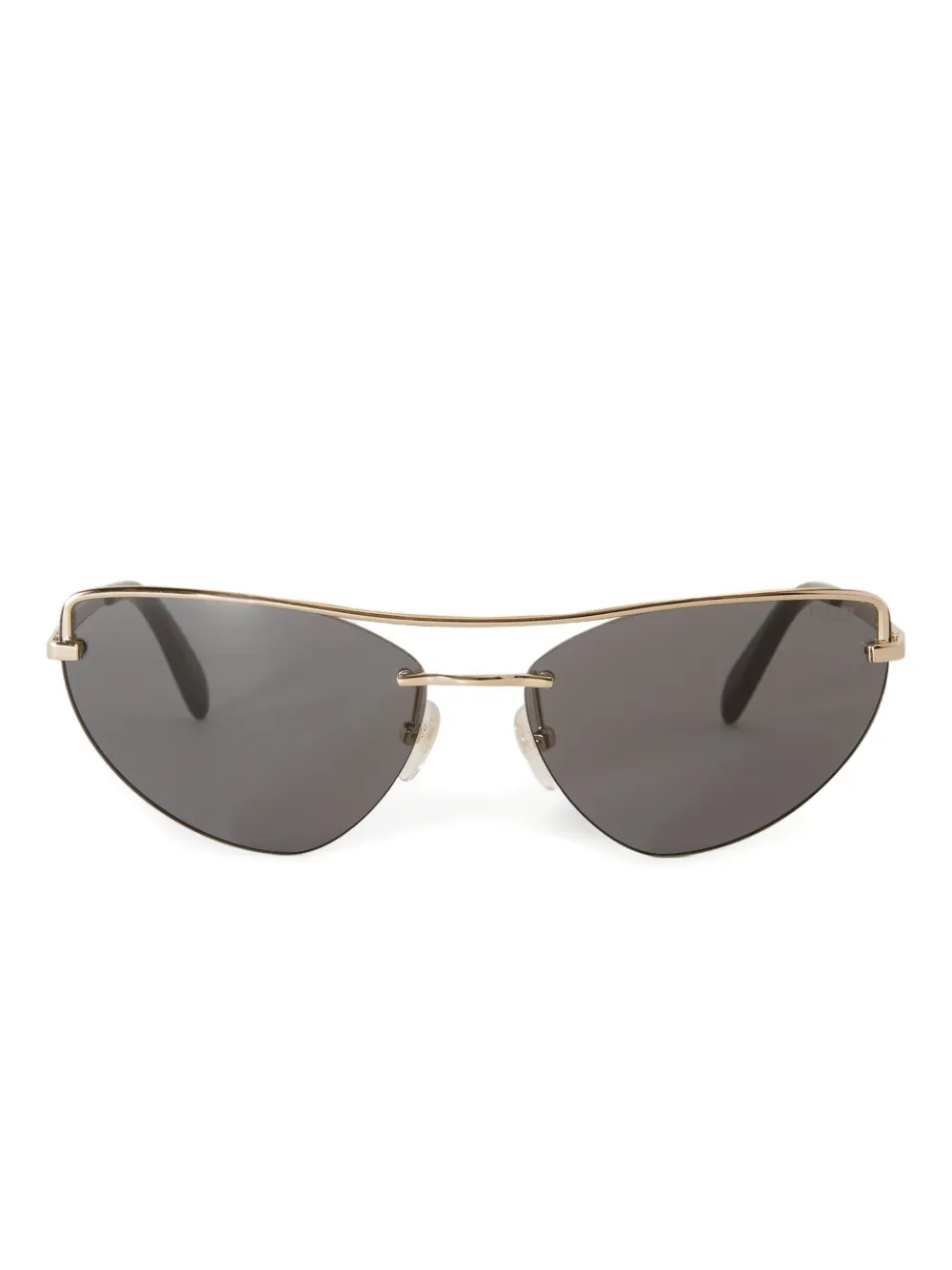 PUCCI Zonnebril met cat-eye montuur Goud