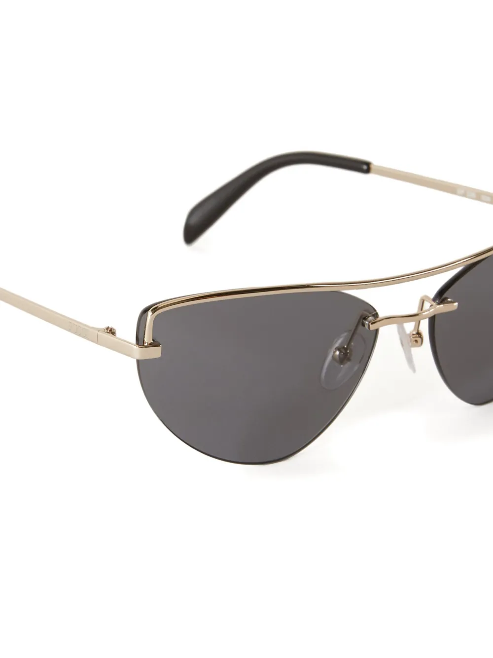 PUCCI Zonnebril met cat-eye montuur Goud