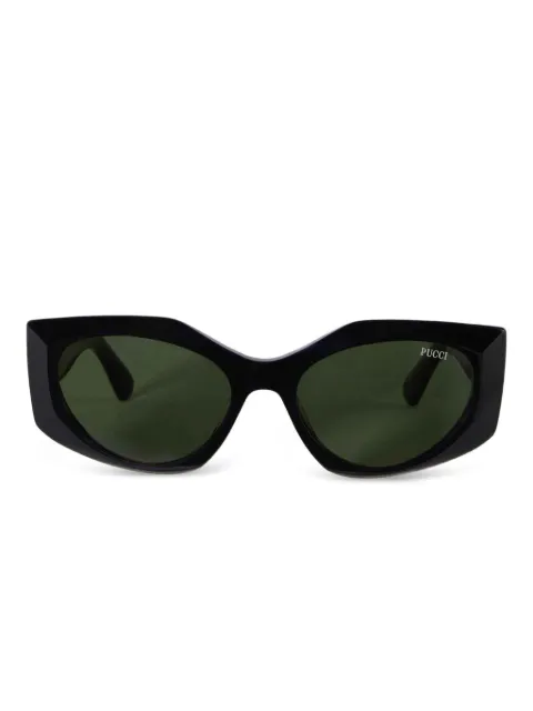 PUCCI lentes de sol con armazón geométrica