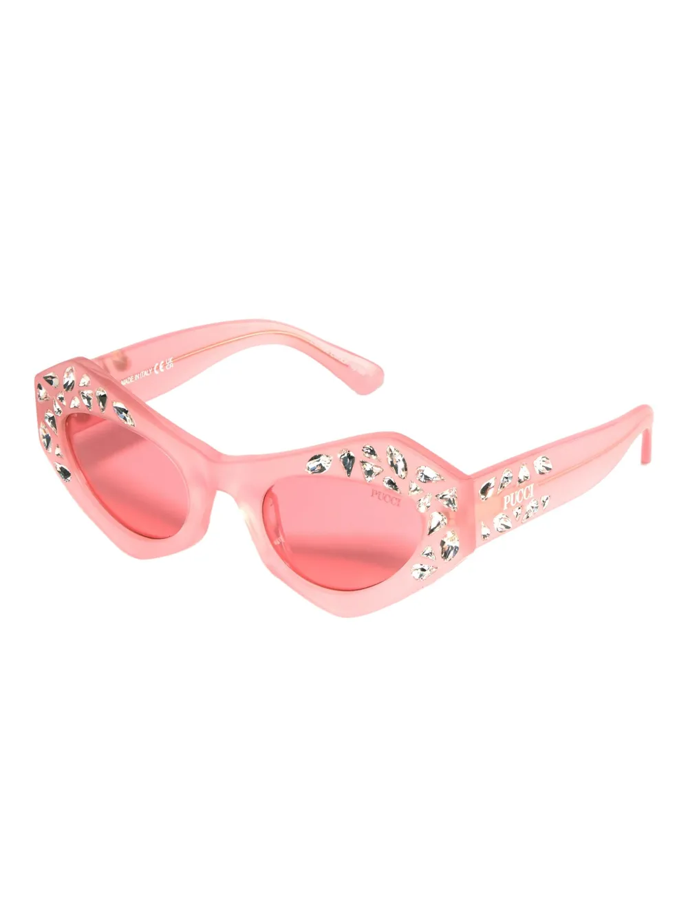 PUCCI crystal-embellished cat-eye sunglasses | Men | Image 2
