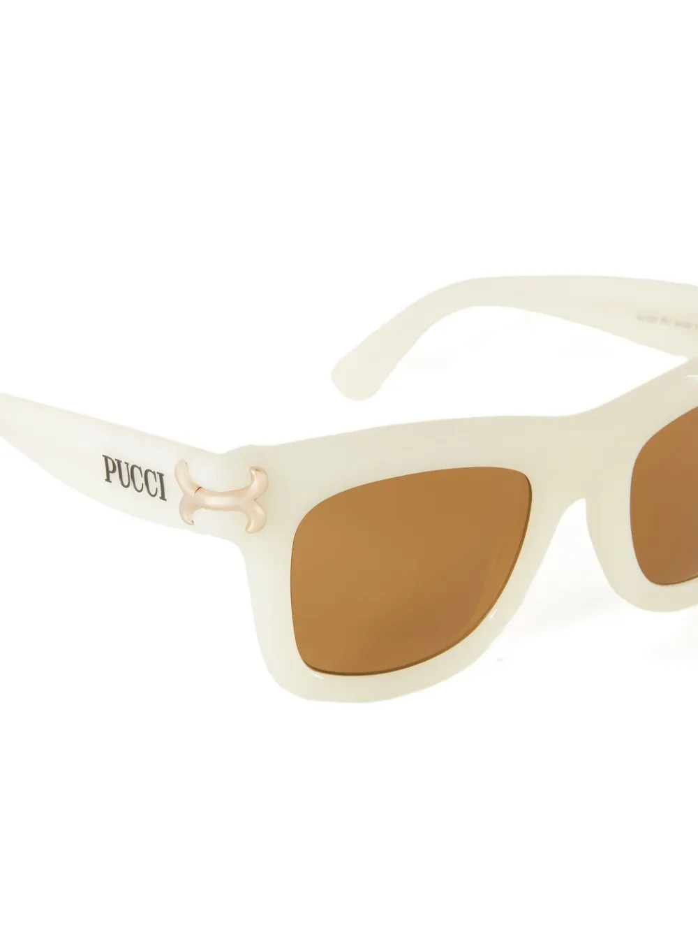 PUCCI square-frame sunglasses Wit
