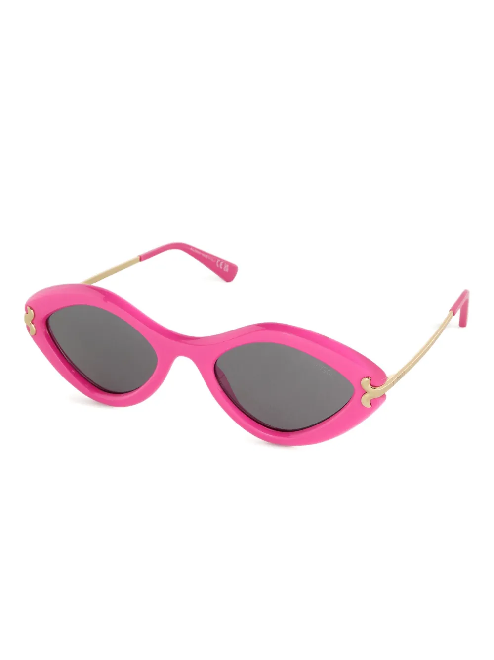 PUCCI geometric-frame sunglasses - Roze