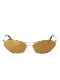 PUCCI cat eye-frame sunglasses - Gold
