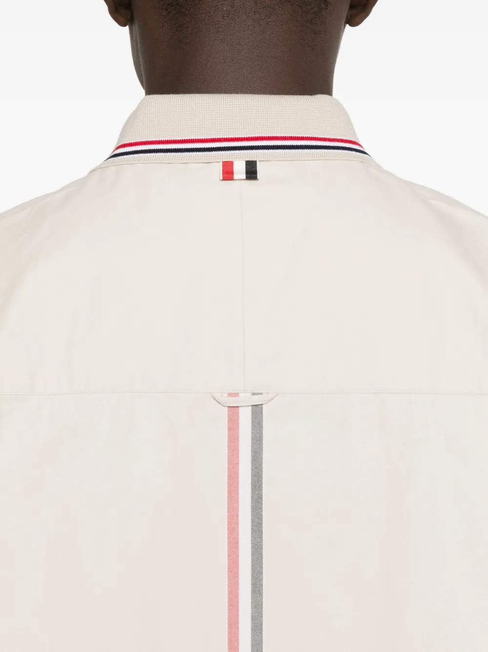 Thom Browne Cotton Shirt In Neutral