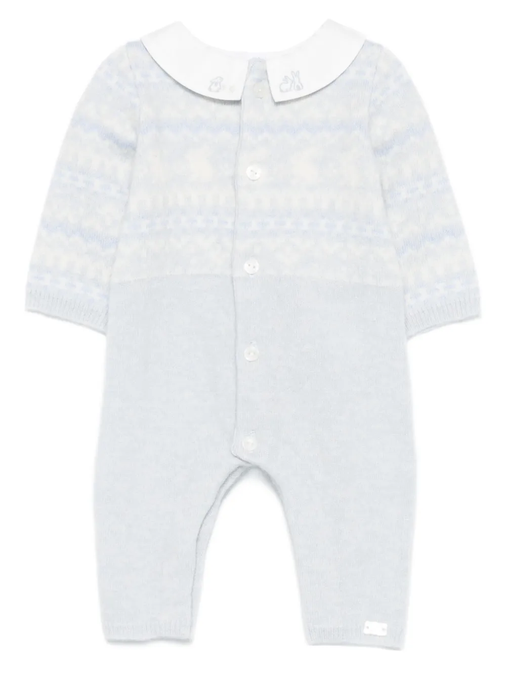Tartine Et Chocolat romper con conejo bordado | azul | Image 1